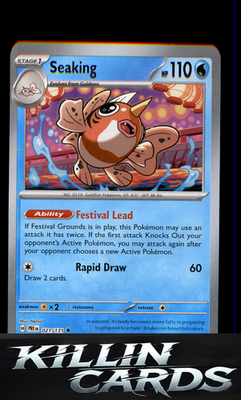 Seaking (Poke Ball Pattern) 021/131 Pokemon Uncommon SV: Prismatic Evolutions Ca