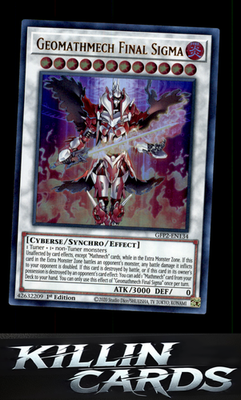 1st Edition Geomathmech Final Sigma GFP2-EN134 YuGiOh Ultra Rare Ghosts From the