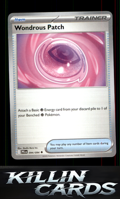 Wondrous Patch 094/094 Pokemon Uncommon ME02: Phantasmal Flames Card NM