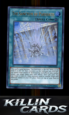 1st Edition The Sanctum of Parshath GFP2-EN162 YuGiOh Ultra Rare Ghosts From the