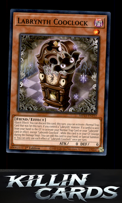 1st Edition Labrynth Cooclock MP23-EN232 YuGiOh Common 25th Anniversary Tin: Due