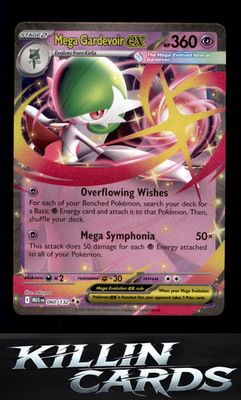 Mega Gardevoir ex - 060/132 060/132 Pokemon Double Rare ME01: Mega Evolution Car