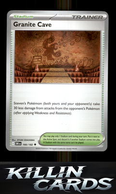 Granite Cave 166/182 Pokemon Uncommon SV10: Destined Rivals Card NM