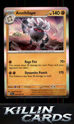 Annihilape - 047/091 047/091 Pokemon Rare SV: Paldean Fates Card NM