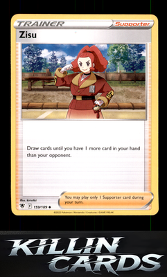 Zisu 159/189 Pokemon Uncommon SWSH10: Astral Radiance Card NM