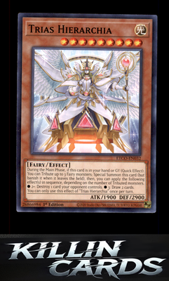 1st Edition Trias Hierarchia ETCO-EN032 YuGiOh Common Eternity Code Card NM