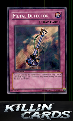 1st Edition Metal Detector PSV-022 YuGiOh Common Pharaoh's Servant Card NM