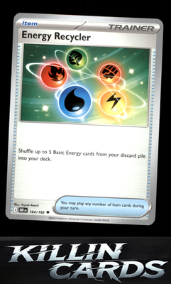 Energy Recycler 164/182 Pokemon Uncommon SV10: Destined Rivals Card NM