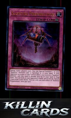 1st Edition Kashtira Preparations MP23-EN211 YuGiOh Ultra Rare 25th Anniversary