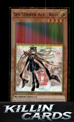 1st Edition Sky Striker Ace - Roze MGED-EN021 YuGiOh Premium Gold Rare Maximum G