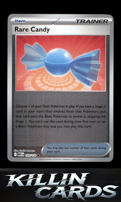 Reverse Holofoil Rare Candy - 125/132 125/132 Pokemon Common ME01: Mega Evolutio