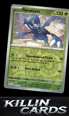Reverse Holofoil Heracross 002/198 Pokemon Uncommon SV01: Scarlet & Violet Base