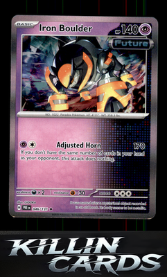 Iron Boulder 046/131 Pokemon Rare SV: Prismatic Evolutions Card NM