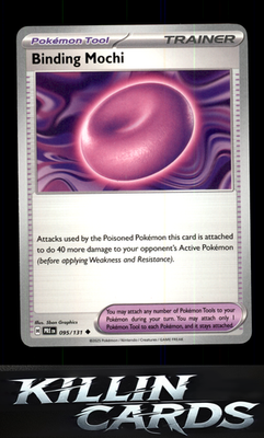 Binding Mochi 095/131 Pokemon Uncommon SV: Prismatic Evolutions Card NM
