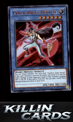 Cyber Angel Benten LART-EN049 YuGiOh Ultra Rare The Lost Art Promotion Card NM