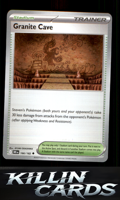 Granite Cave 166/182 Pokemon Uncommon SV10: Destined Rivals Card NM