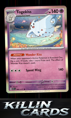 Togekiss - 082/217 082/217 Pokemon Rare ME: Ascended Heroes Card NM