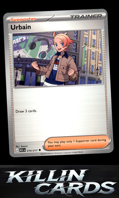 Urbain 214/217 Pokemon Uncommon ME: Ascended Heroes Card NM