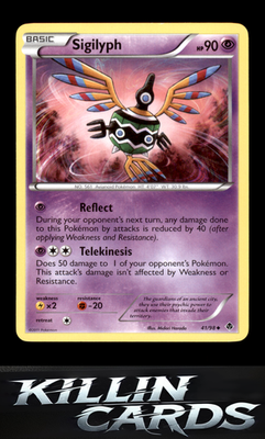 Sigilyph (41) 41/98 Pokemon Uncommon Emerging Powers Card NM