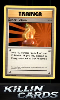 Super Potion 87/108 Pokemon Uncommon XY - Evolutions Card LP