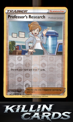 Professor's Research 060/072 Pokemon Rare Shining Fates Card NM