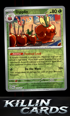 Reverse Holofoil Dipplin - 018/167 018/167 Pokemon Uncommon SV06: Twilight Masqu
