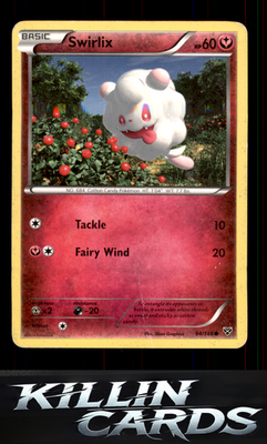 Swirlix 94/146 Pokemon Common XY Base Set Card NM