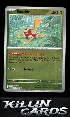 Reverse Holofoil Shuckle - 011/132 011/132 Pokemon Uncommon ME01: Mega Evolution