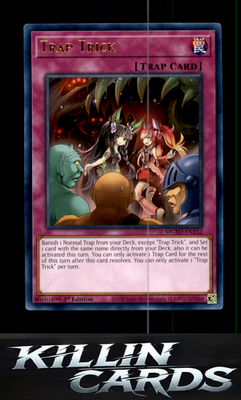 1st Edition Trap Trick MGED-EN152 YuGiOh Rare Maximum Gold: El Dorado Card NM