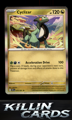 Cyclizar - 070/091 070/091 Pokemon Rare SV: Paldean Fates Card NM