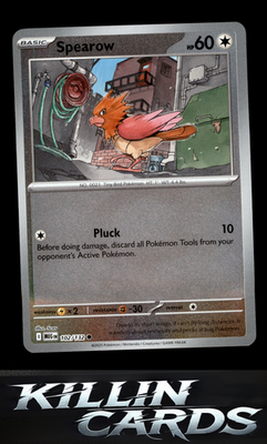 Reverse Holofoil Spearow - 102/132 102/132 Pokemon Common ME01: Mega Evolution C