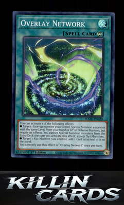 Overlay Network MAZE-EN020 YuGiOh Super Rare Maze of Memories Card NM