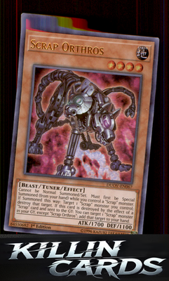 1st Edition Scrap Orthros DUOV-EN067 YuGiOh Ultra Rare Duel Overload Card NM
