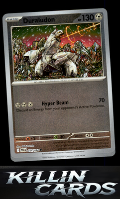 Reverse Holofoil Duraludon 074/094 Pokemon Common ME02: Phantasmal Flames Card N