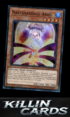 1st Edition Naelshaddoll Ariel SDSH-EN003 YuGiOh Super Rare Structure Deck: Shad