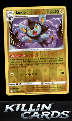 Reverse Holofoil Luxio 032/072 Pokemon Uncommon Shining Fates Card NM