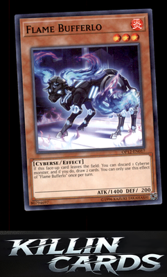 Flame Bufferlo OP12-EN017 YuGiOh Common OTS Tournament Pack 12 Card NM