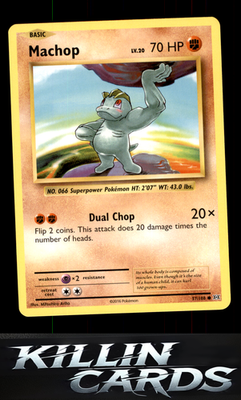 Machop 57/108 Pokemon Common XY - Evolutions Card NM