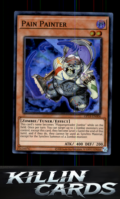 Pain Painter OP19-EN006 YuGiOh Super Rare OTS Tournament Pack 19 Card NM