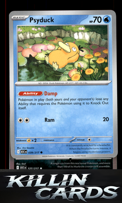 Psyduck - 039/217 039/217 Pokemon Common ME: Ascended Heroes Card NM