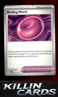 Binding Mochi 095/131 Pokemon Uncommon SV: Prismatic Evolutions Card NM