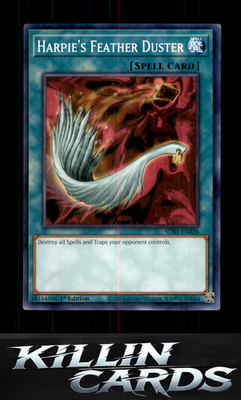 1st Edition Harpie's Feather Duster SDBT-EN026 YuGiOh Common Structure Deck: Bew