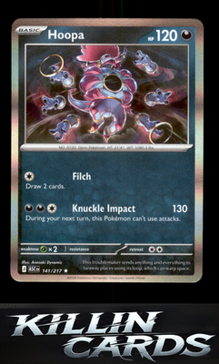 Hoopa (Poke Ball) 141/217 Pokemon Rare ME: Ascended Heroes Card NM