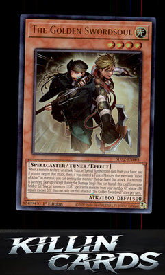 1st Edition The Golden Swordsoul SDAZ-EN003 YuGiOh Ultra Rare Structure Deck: Al