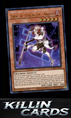 1st Edition Sage of Strength - Akash BLMR-EN049 YuGiOh Ultra Rare Battles of Leg