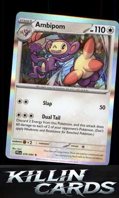 Ambipom - 079/094 079/094 Pokemon Rare ME02: Phantasmal Flames Card NM