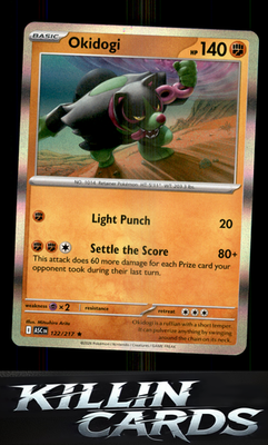 Okidogi 122/217 Pokemon Rare ME: Ascended Heroes Card NM