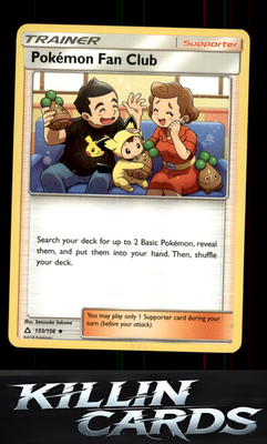 Pokemon Fan Club 133/156 Pokemon Uncommon SM - Ultra Prism Card NM