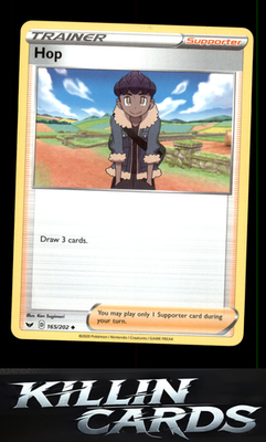 Hop 165/202 Pokemon Uncommon SWSH01: Sword & Shield Base Set Card NM