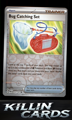Reverse Holofoil Bug Catching Set 143/167 Pokemon Uncommon SV06: Twilight Masque